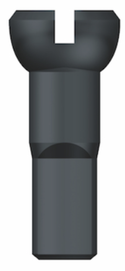 Sapim Nippeli, Polyax, messinki, 12 mm Musta