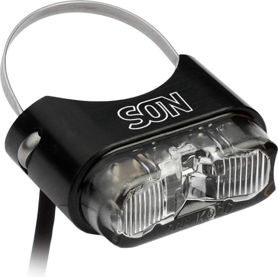 SON Takavalo, satulatolppakiinnityksellä Musta