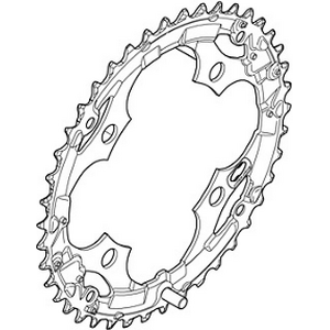 Shimano FC-M361 eturatas 42t