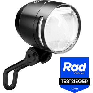 Busch & Müller IQ-XS dynamovalo - Musta